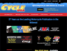 Tablet Screenshot of cycleusa.com